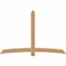 Ekena Millwork Bellingham Timber Gable Bracket, Western Red Cedar, 96"W x 64"H x 3 1/2"D x 5 1/2"F, 16/12 Pitch GBW096X64X0406BEL00SWR - alternate 1
